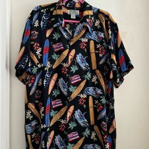 Men’s classic silk aloha shirt